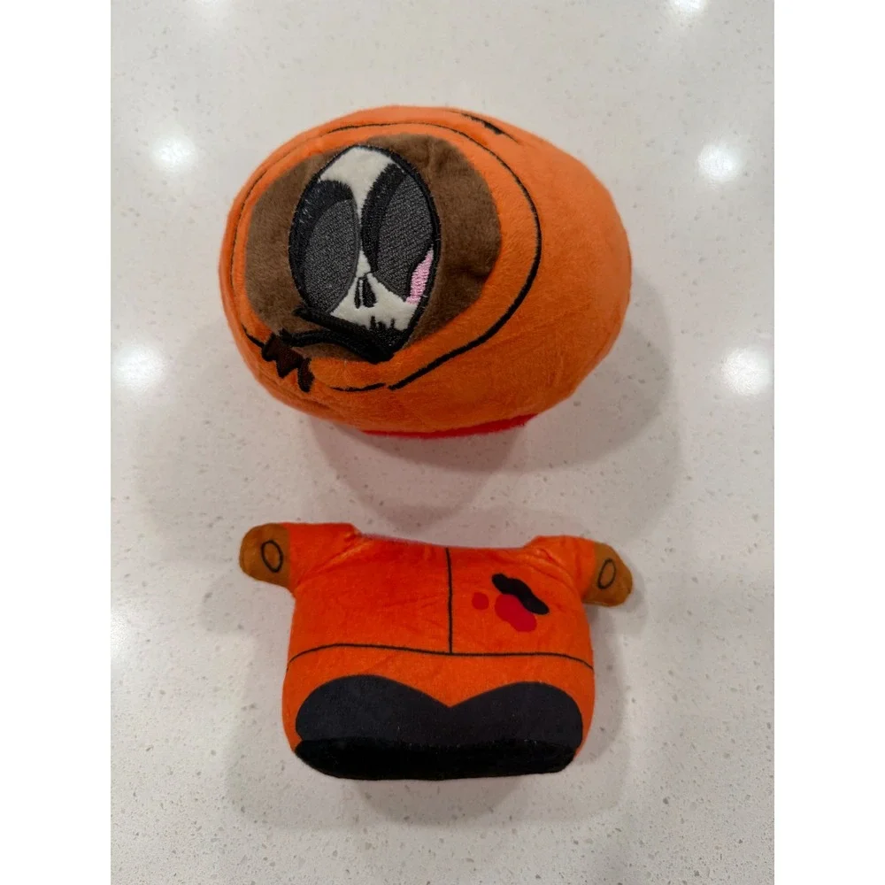 South Park Dead Kenny McCormick‎ Plush Orange Parka Detachable Head Skull Face